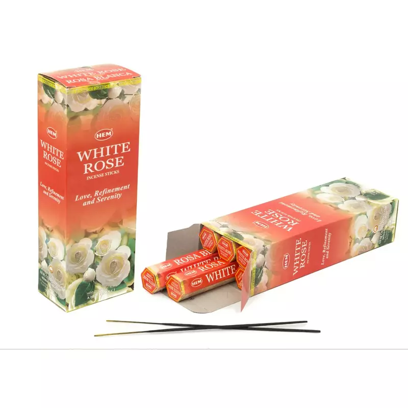 Betisoare Parfumate - Set 120 Buc - White Rose