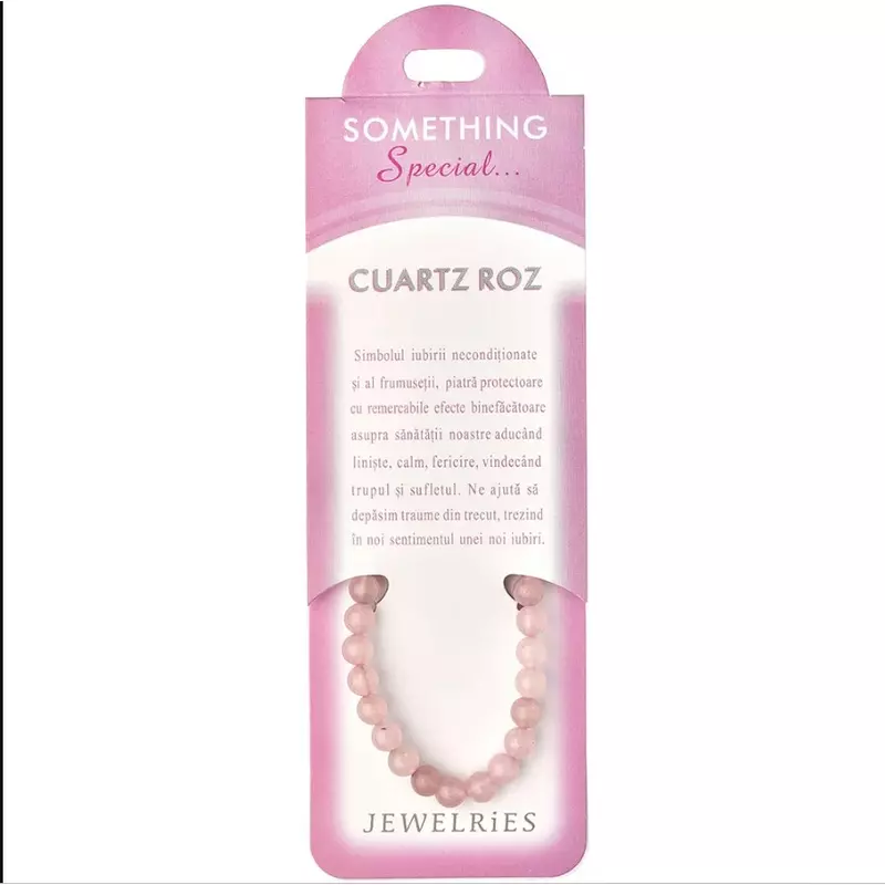Bratara pietre semipretioase - Cuartz Roz