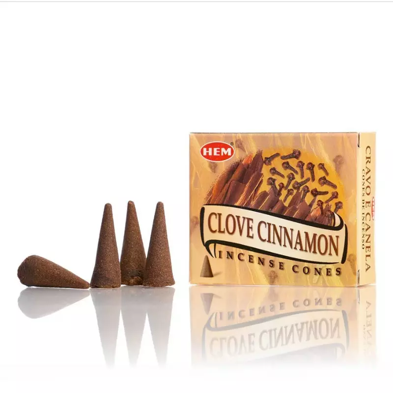 Conuri parfumate - 10 Buc - Clove Cinnamon