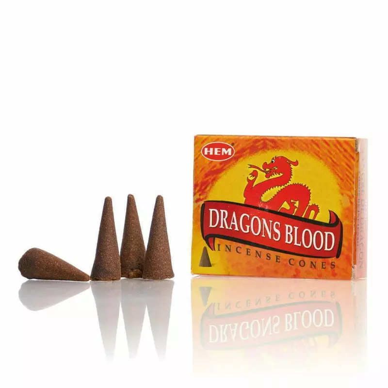 Conuri parfumate - 10 Buc - Dragons Blood