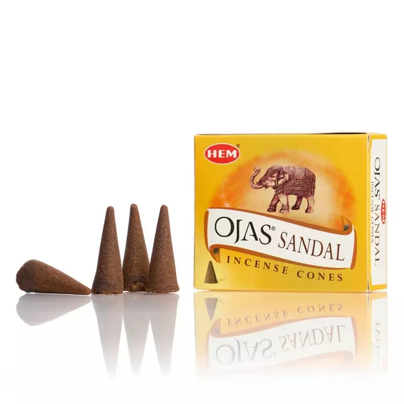 Conuri parfumate - 10 Buc - Ojas Sandal