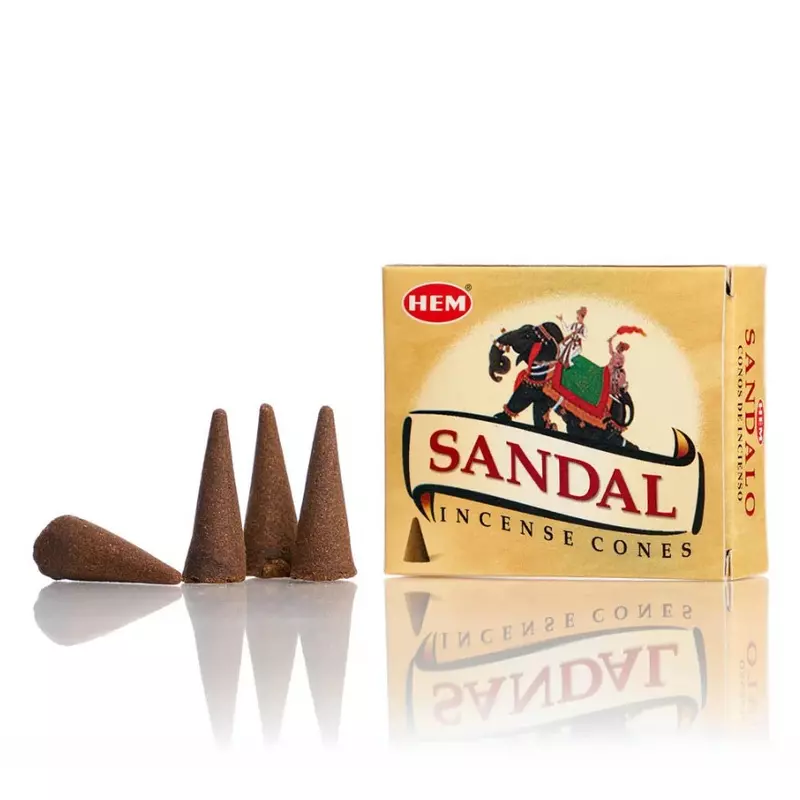 Conuri Parfumate - 10 Buc - Sandal