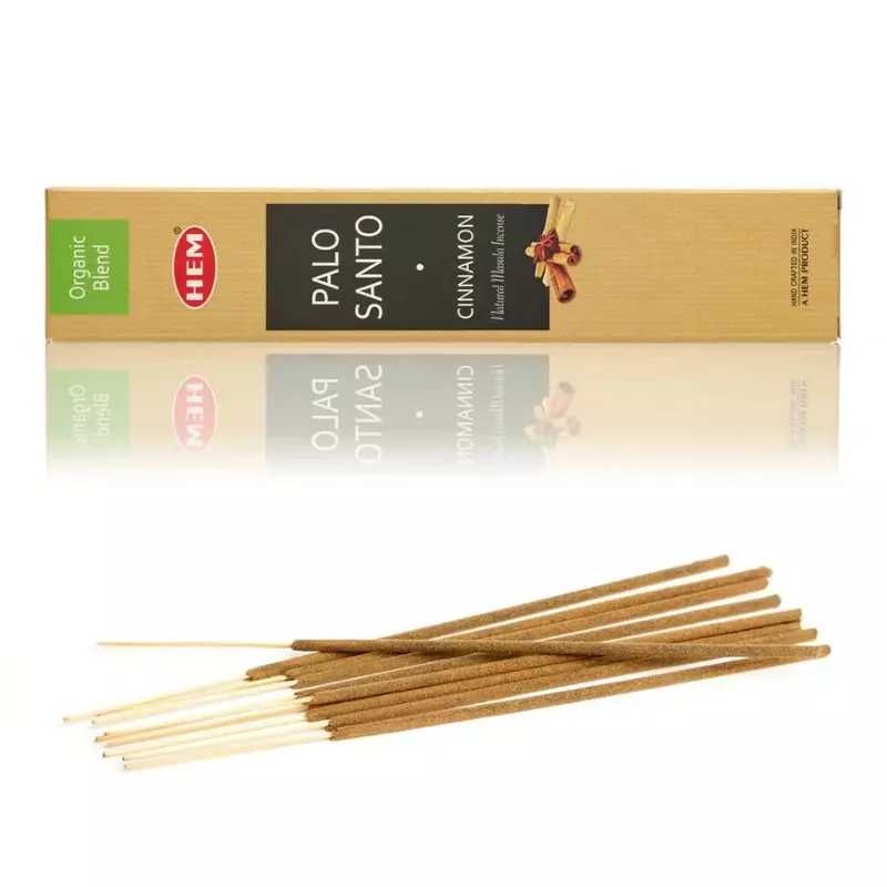 Betisoare Parfumate Dreptunghi - Set 10 Buc - Palo Santo Cinnamon Organic Blend