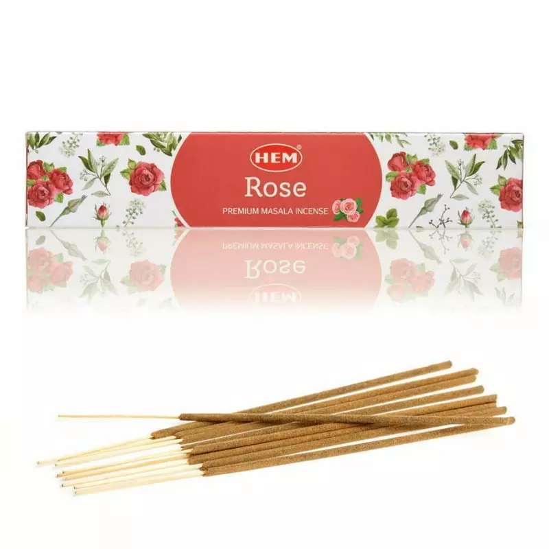 Betisoare parfumate dreptunghi - set 10 buc - rose