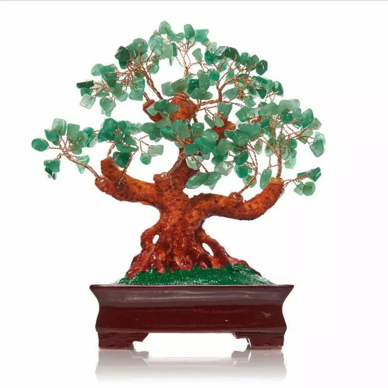 Pom cu pietre semipretioase - aventurin ss90d 22,5cm