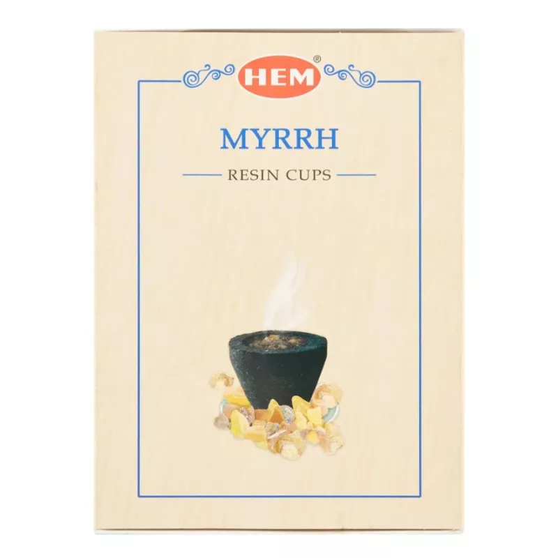 Inovius Cupe cu resina - hem myrrh - set 10 buc