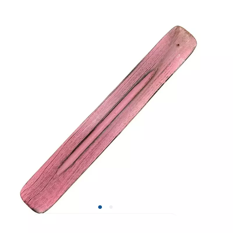 Suport din lemn pentru betisoare parfumate vtn roz