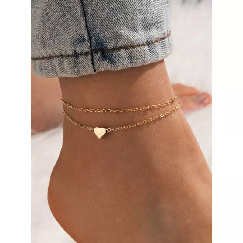 Bratara De Picior-Charm Inima