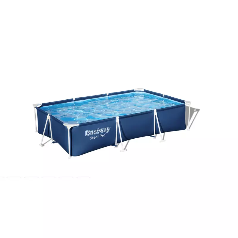 Piscina Cadru Metalic Bestway Steel Pro, 300cm x 201cm x 66cm dreptunghiulara