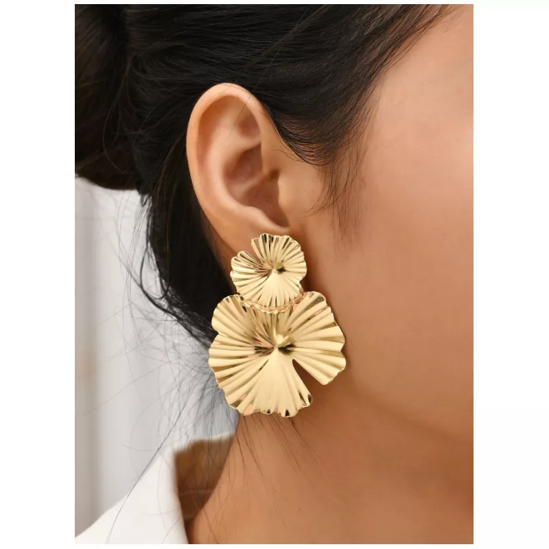 Cercei Aurii Forma Floare - 74404