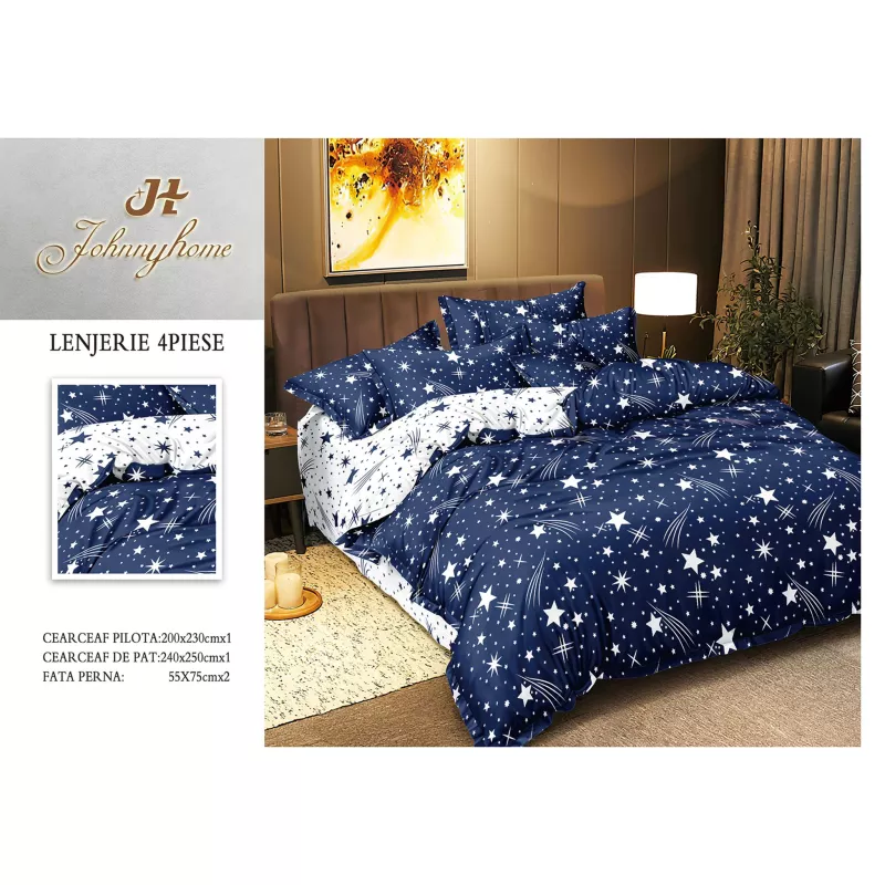 Lenjerie de pat bumbac satinat - sipra50-241