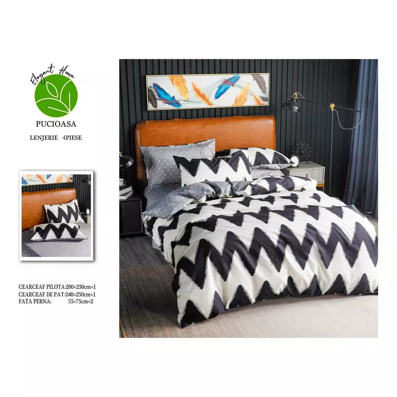 Lenjerie de pat Bumbac Satinat - SIPRA50-523