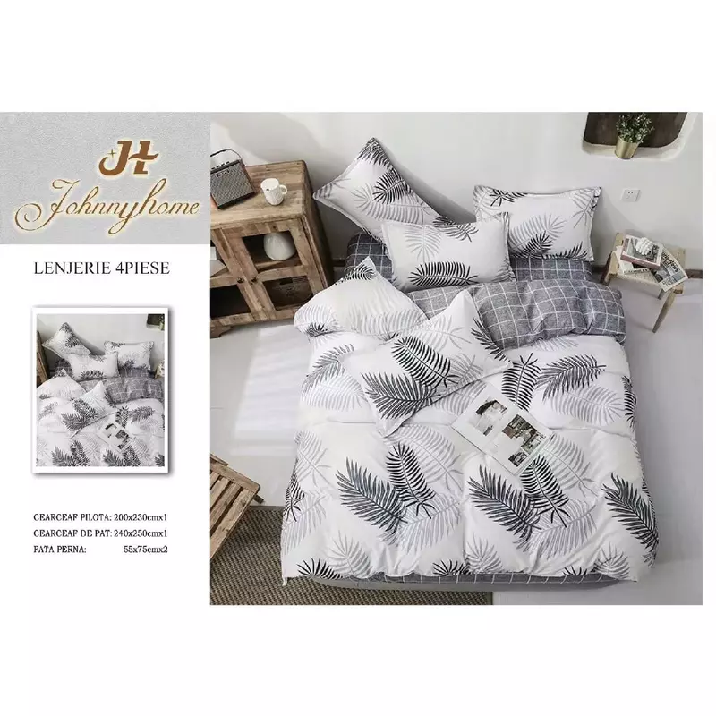 Lenjerie de pat bumbac satinat - sipra50-592