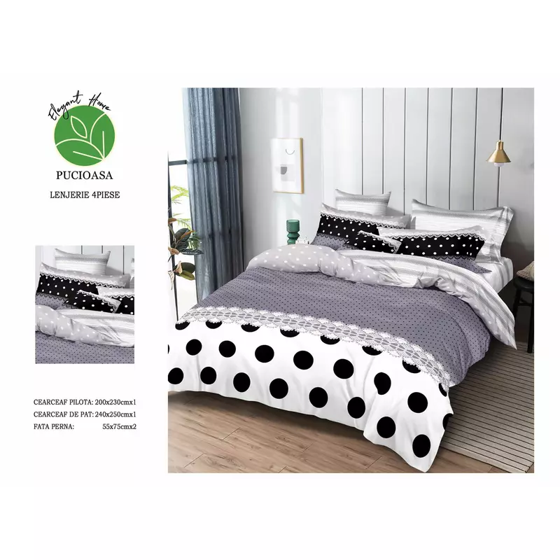 Lenjerie de pat Bumbac Satinat - SIPRA50-593
