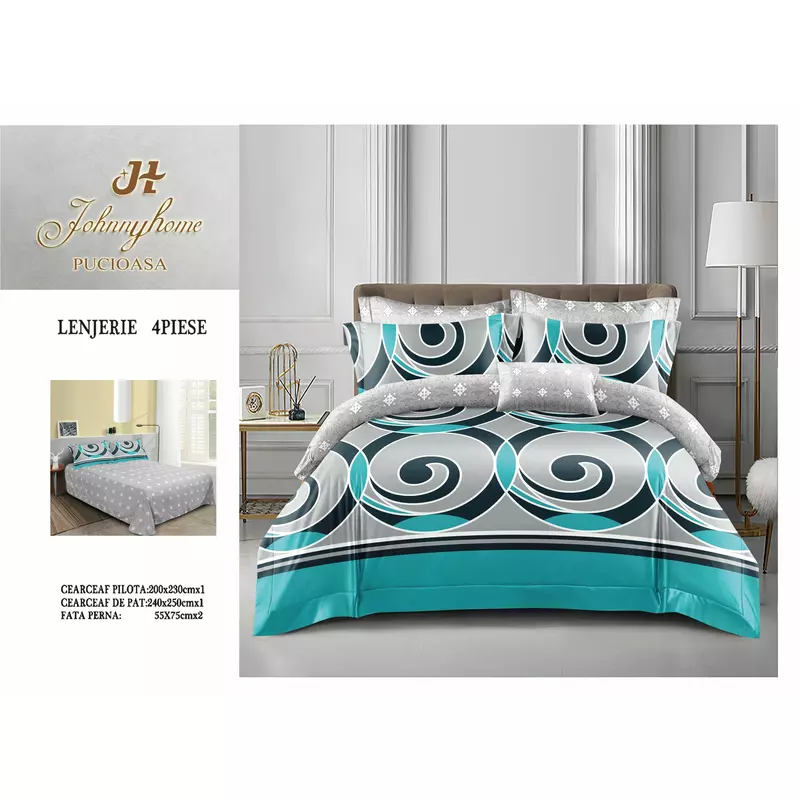 Lenjerie de pat Bumbac Satinat - SIPRA50-630