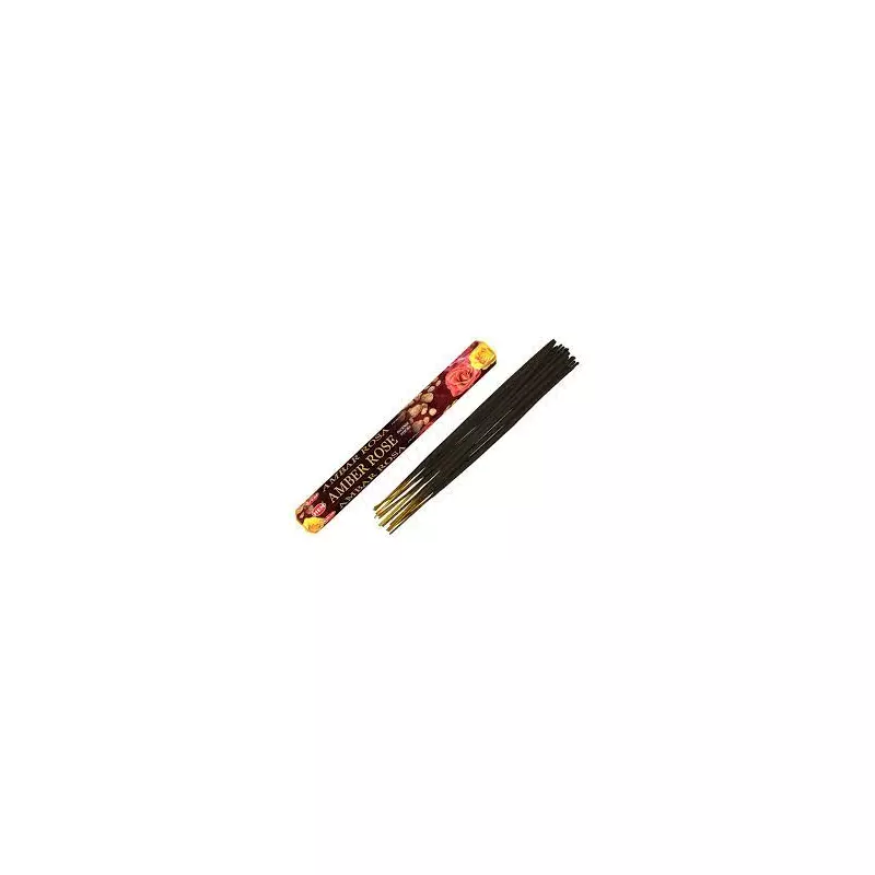 Betisoare parfumate - set 20 buc - amber rose