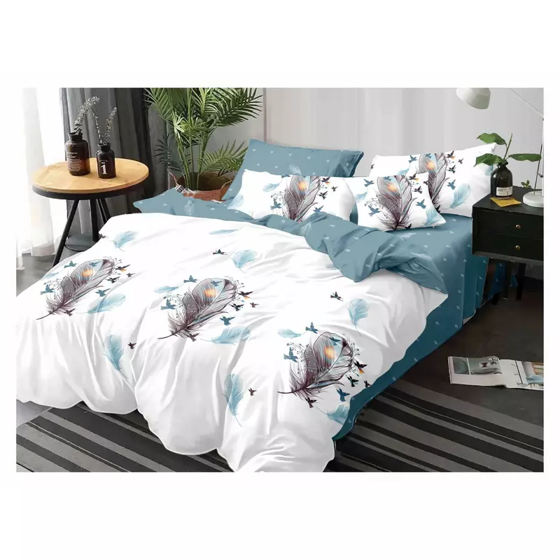 Lenjerie de pat Bumbac Finet 6 piese - SIPRR60-282