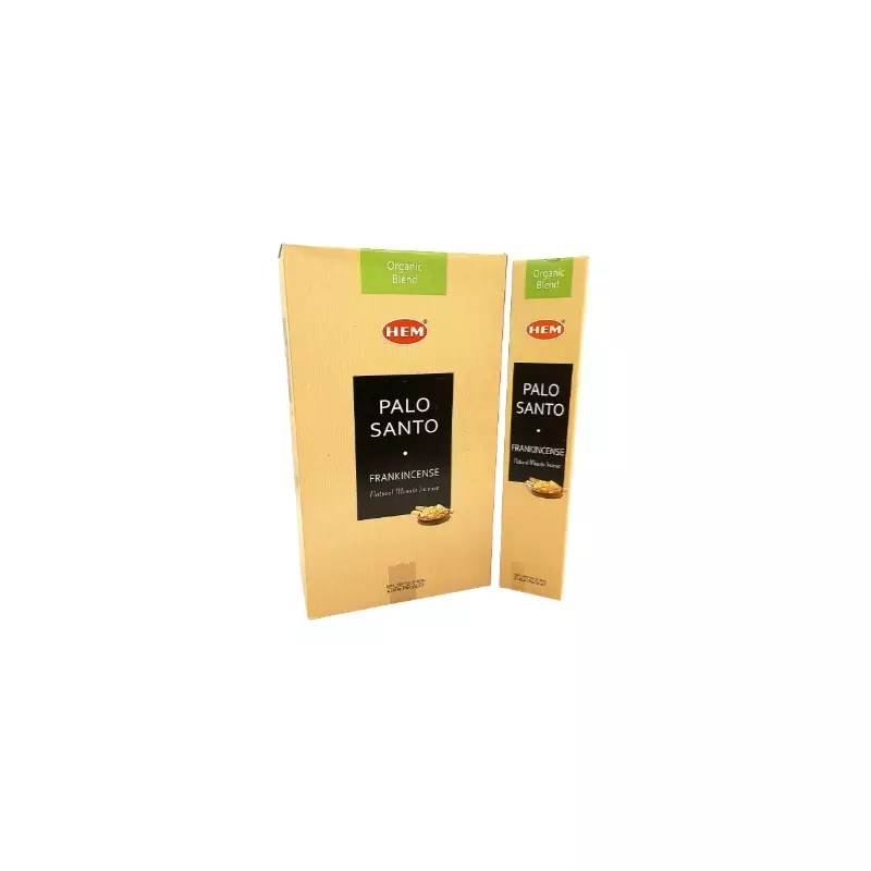 Betisoare Parfumate Dreptunghi - Palo Santo Frankincense Organic Blend 12 buc