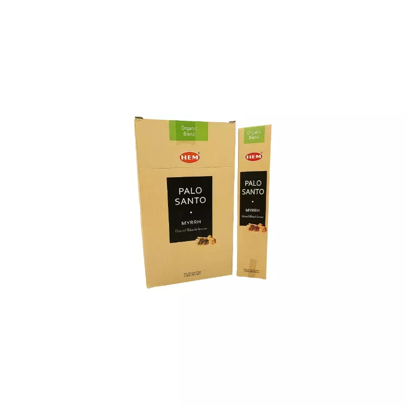 Betisoare Parfumate Dreptunghi - Set 12 Buc - Palo Santo Myrrh Organic Blend