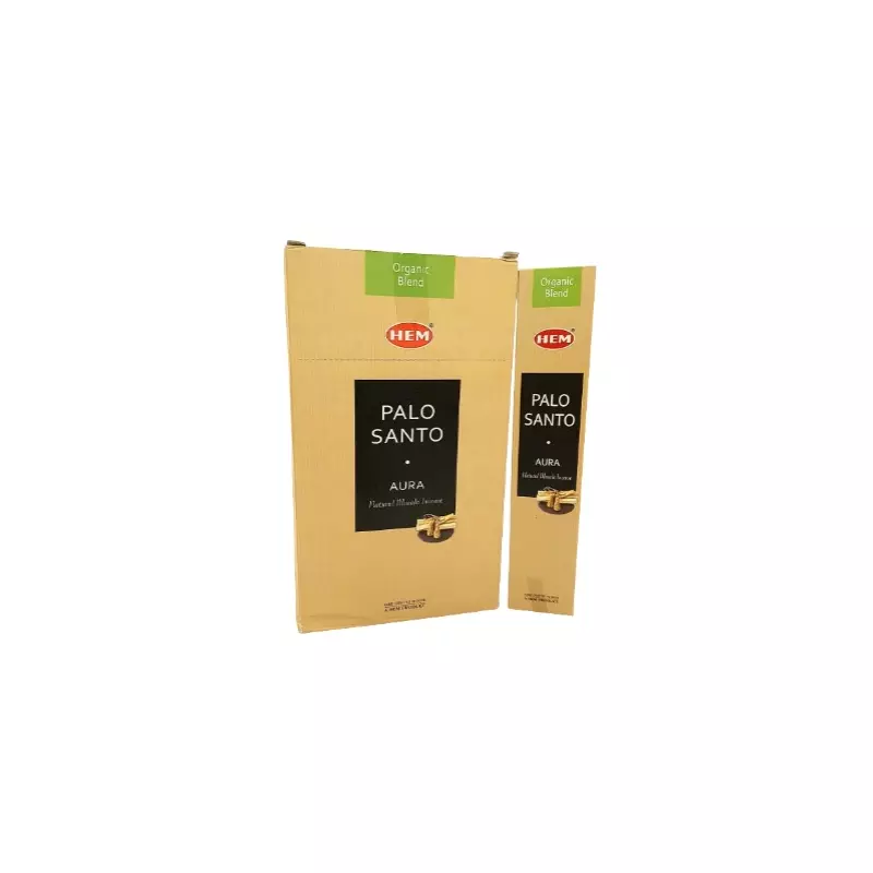 Betisoare Parfumate Dreptunghi - Set 12 Buc - Palo Santo Aura Organic Blend