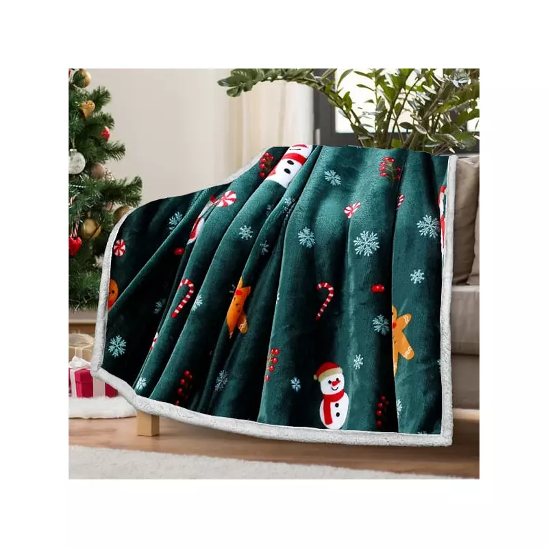 Patura Pufoasa Cocolino 200x230cm, Verde- LIM1