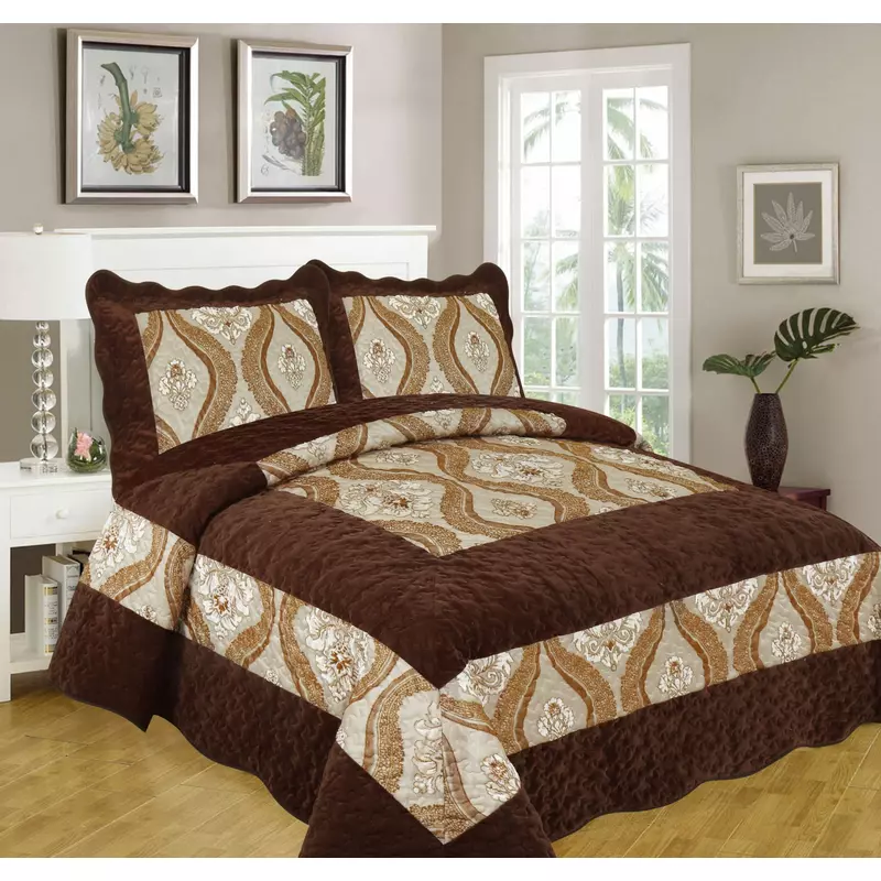 Set Cuvertura Pat Catifea-LIM30