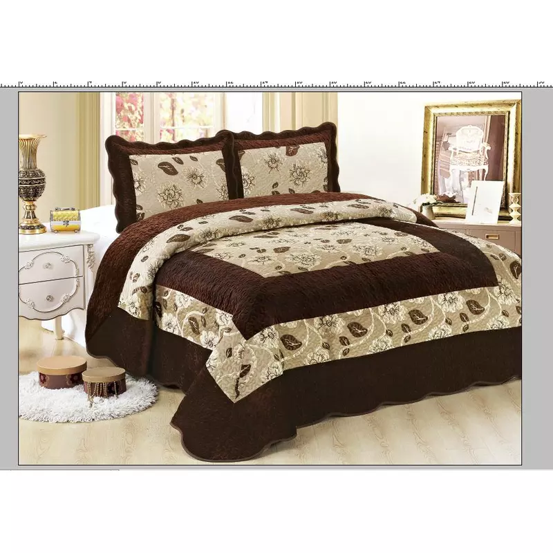 Set Cuvertura Pat Catifea-LIM31