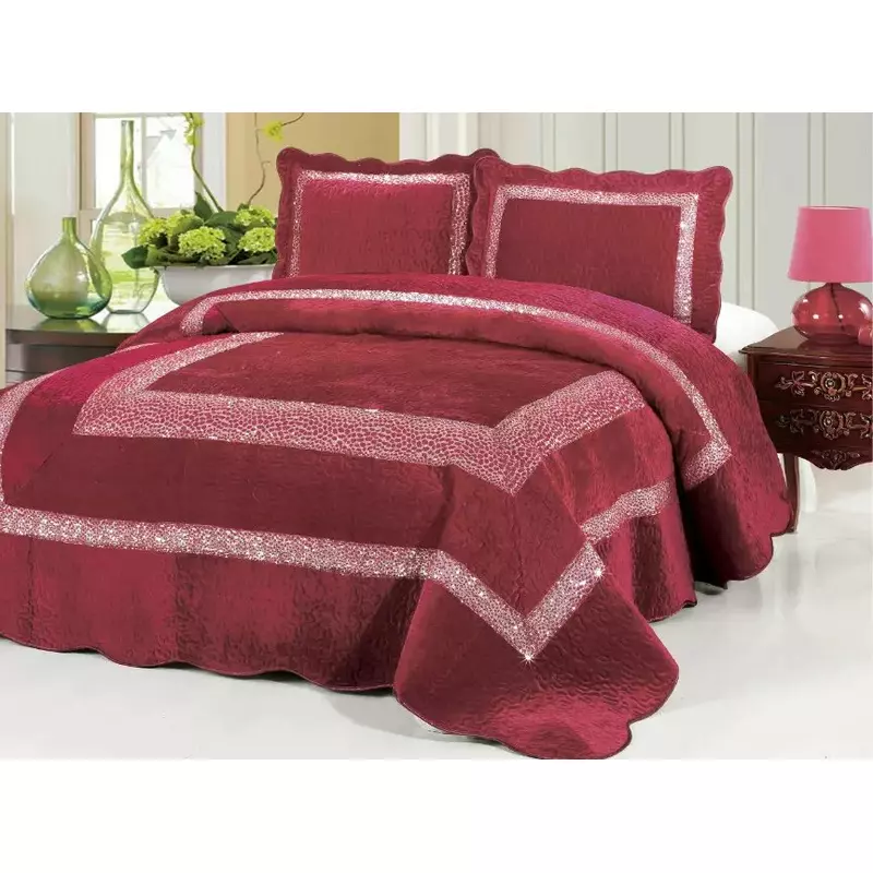 Set Cuvertura Pat Catifea-LIM39