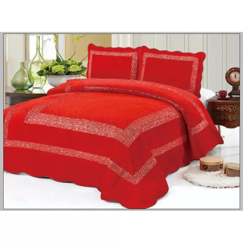 Set Cuvertura Pat Catifea-LIM40