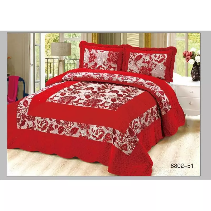 Set Cuvertura Pat Catifea-LIM47